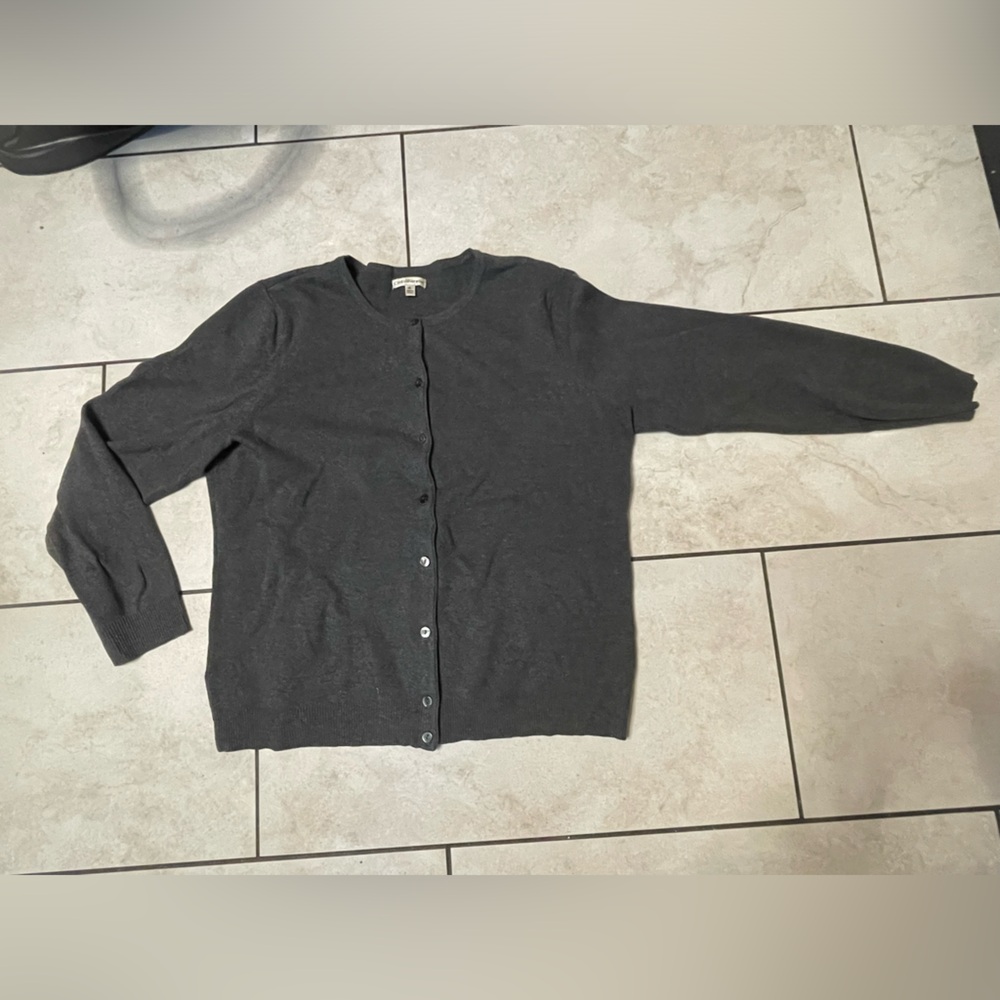 Croft & Barrow XL Long Sleeve Button-Up Shirt - Cotton/Nylon Blend